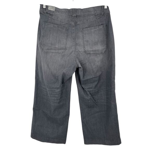 Wit & Wisdom jeans Skyrise wide leg gray size 18W - Picture 3 of 6